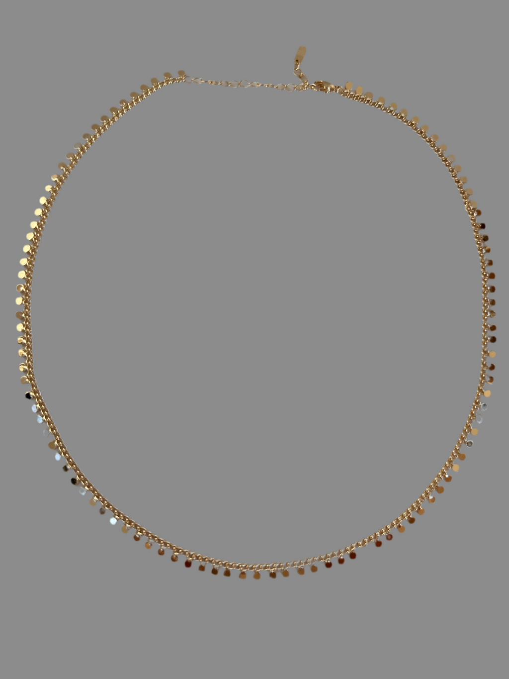 Schlichte Edelstahlkette