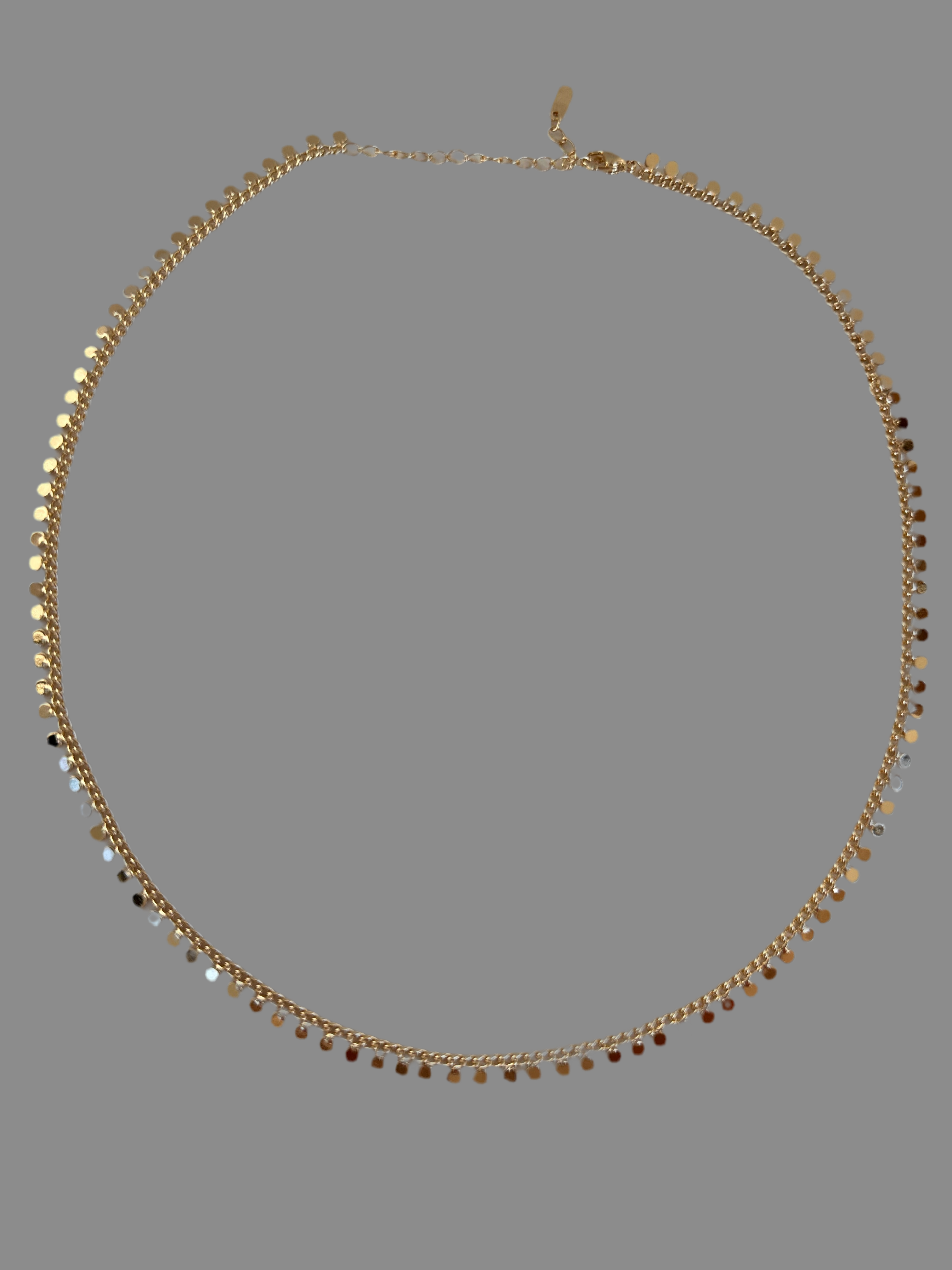 Schlichte Edelstahlkette