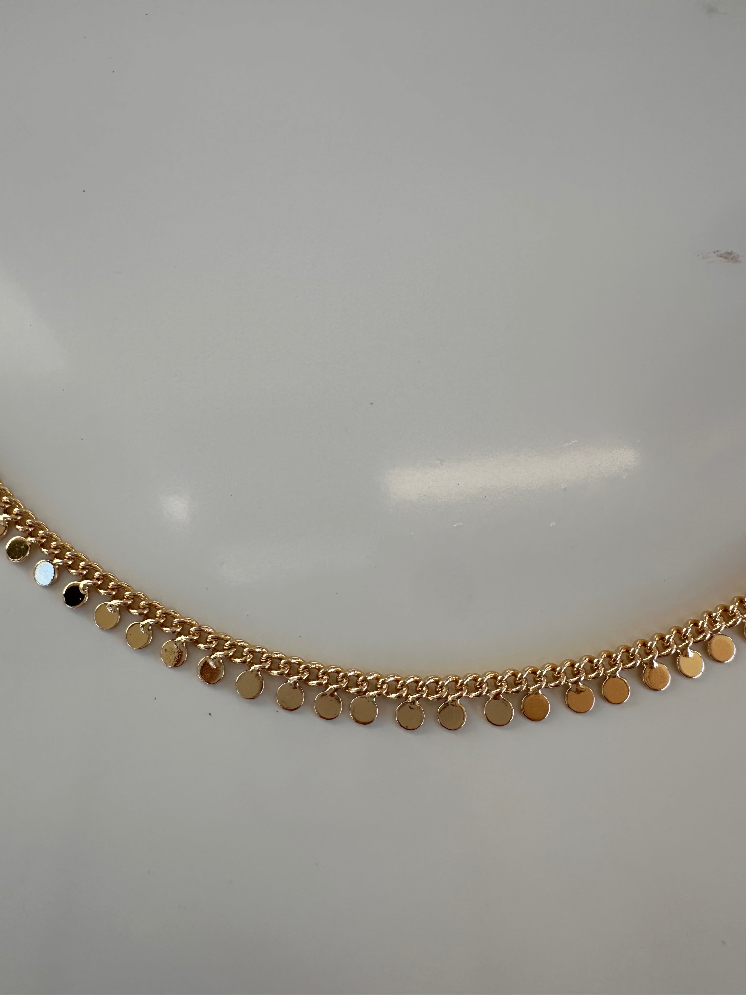 Schlichte Edelstahlkette