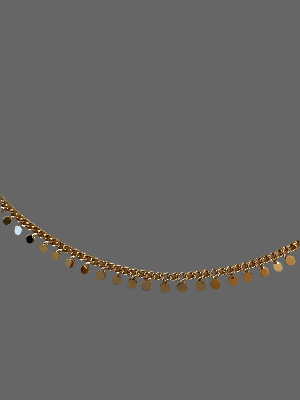 Schlichte Edelstahlkette