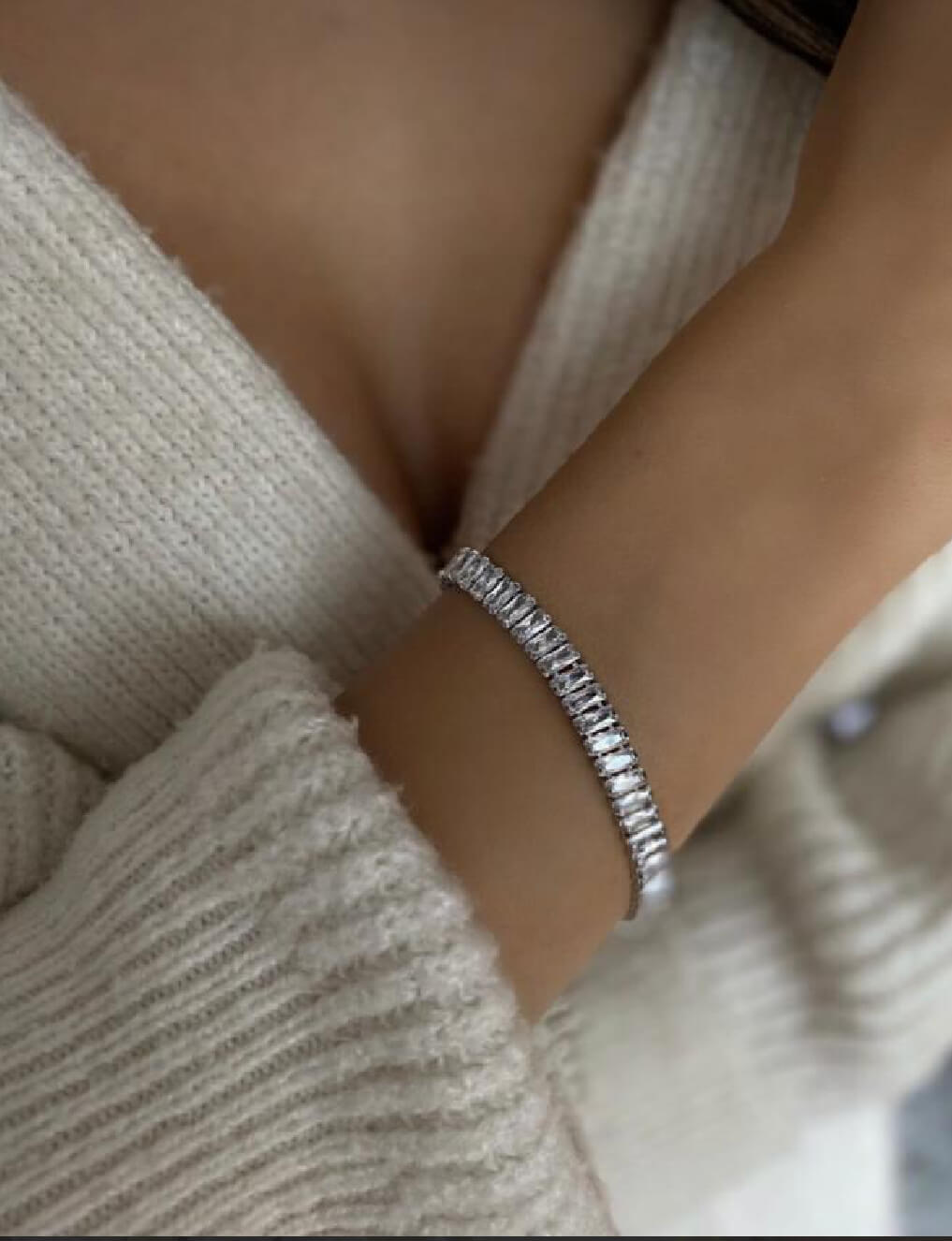 Tennisarmband Silber mit Zirkonia – elegantes Damenarmband