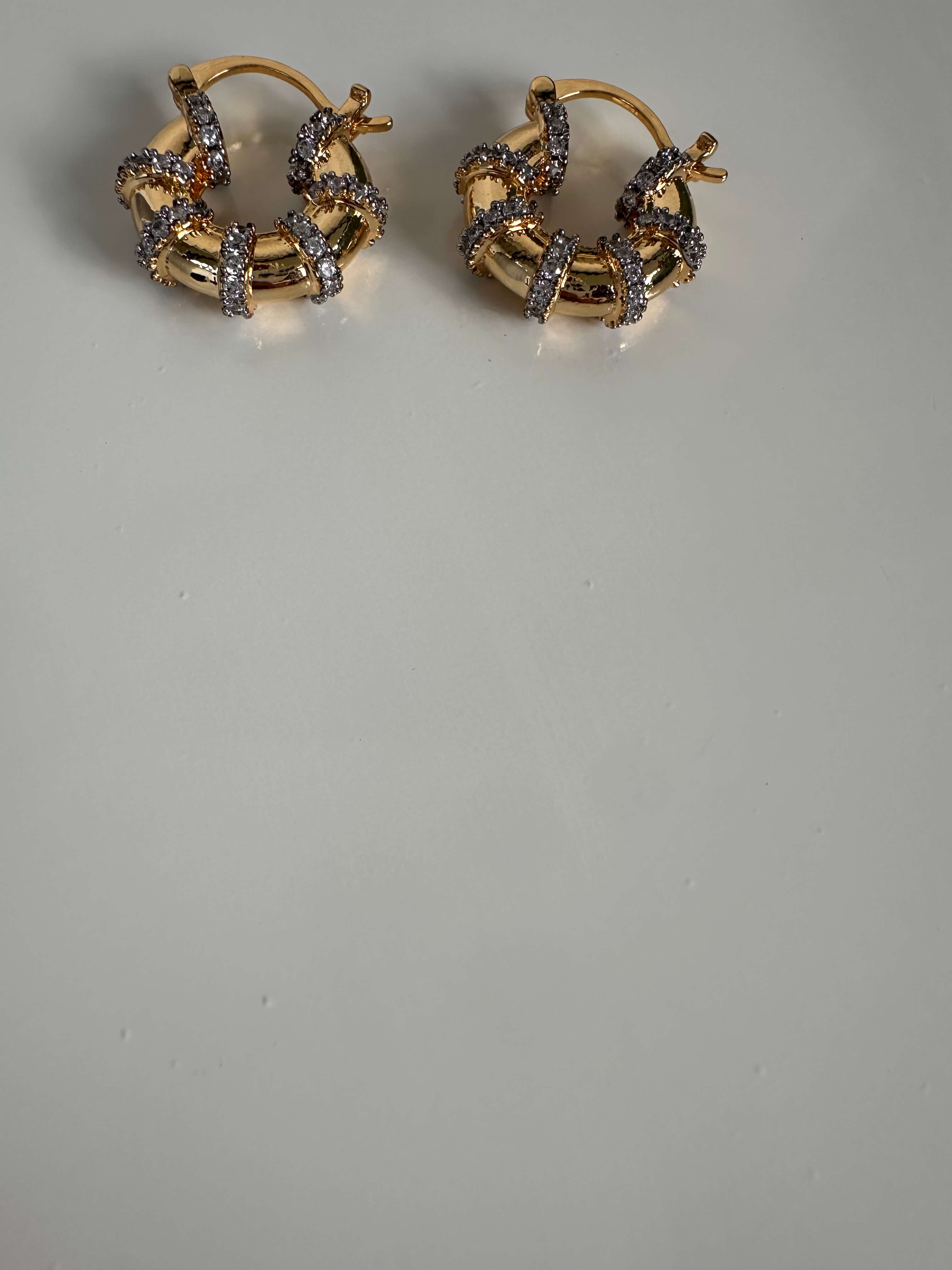 Junkie Creolen Gold Detail